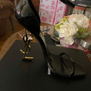 COPY - Size 42 (women’s 12) authentic Saint Laurent Opyum 110mm YSL Heel Sandals